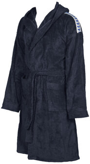 Arena Core Soft Robe Jr navy-white 8-9