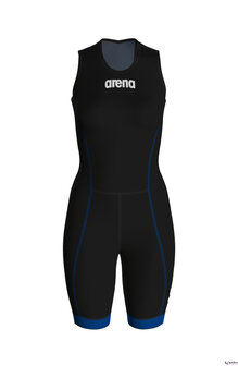 Arena W Trisuit St 2.0 Rear Zip black-royal XXS