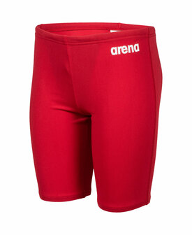 Arena B Team Swim Jammer Solid red-white 10-11