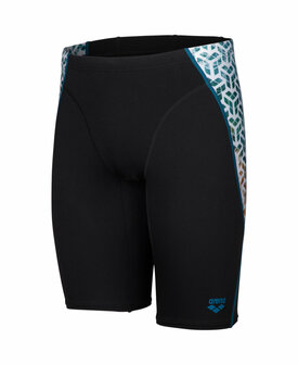 Arena M Planet Water Swim Jammer black-white-multi 70