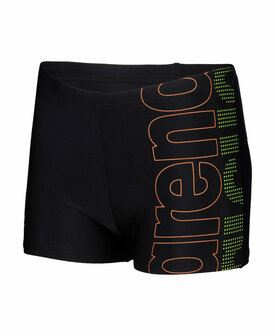 Arena B Swim Short Graphic black-softgreen 8-9