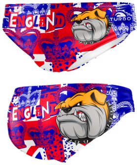 Special Made Turbo Waterpolo broek Bulldog England Flag