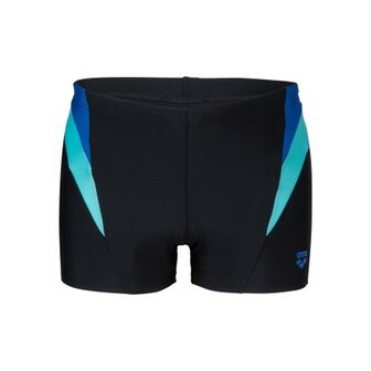 Arena M Swim Short Panel black-royal-water 90