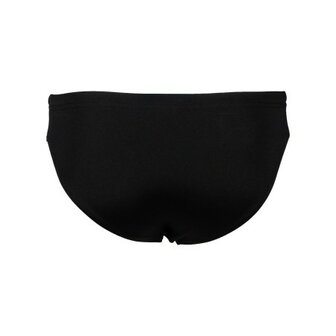 Arena B Team Swim Briefs Solid black-white 12-13