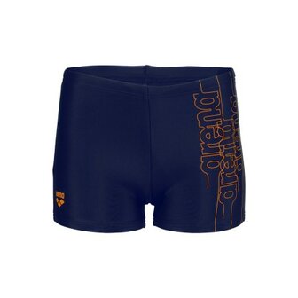 Arena B Swim Short Graphic navy-nespola 14-15