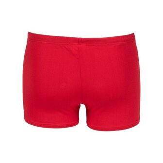 Arena B Team Swim Short Solid red-white 10-11