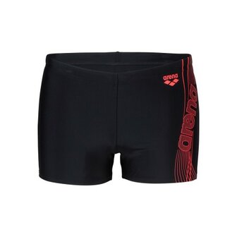 Arena M Dreamy Swim Short black-fluo-red 110