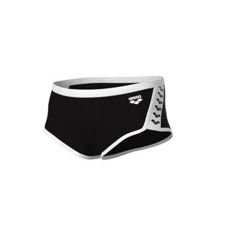 Arena M Icons Swim Low Waist Short Solid black-white 95