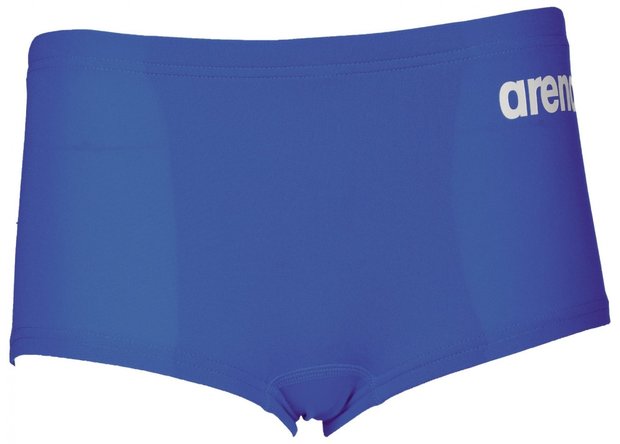 Arena B Solid Squared Short Jr royal/white 8-9Y