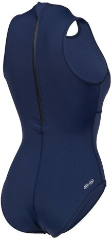 Arena W Team Swimsuit Waterpolo Solid navy-white 34