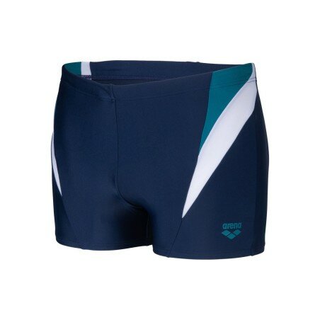 Arena M Swim Short Panel navy-deep-teal-white 95