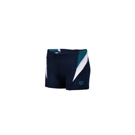 Arena B Swim Short Panel navy-deep-teal-white 8-9