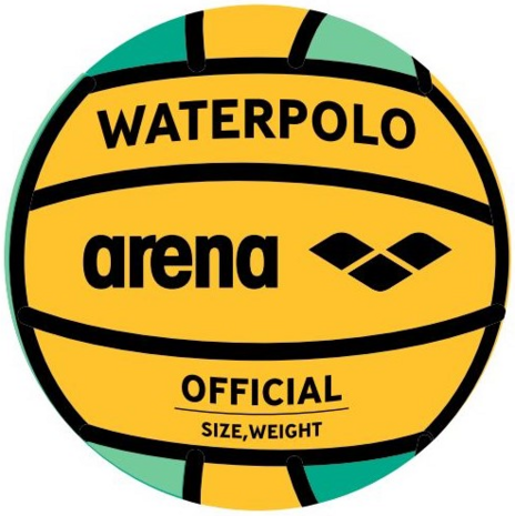 Voordeelbundel (10+ prijs) Arena Waterpolobal fuchsia-yellow size 4 afb1