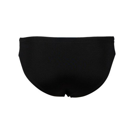 Arena B Team Swim Briefs Solid black-white 6-7