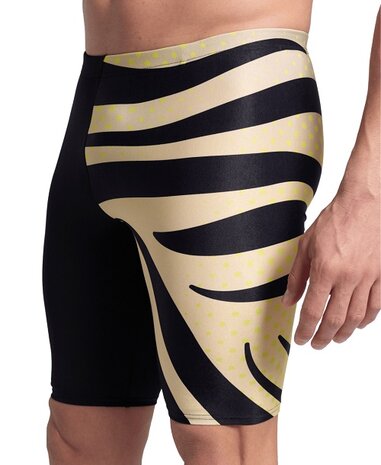 Arena M Multi Stripes Sbwim Jammer black-white multi 80