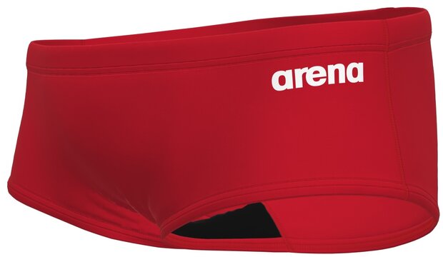 Arena M Team Swim Low Waist Short Solid red-white 85