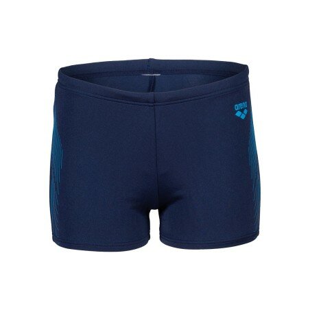 Arena B Swim Short Graphic navy-turquoise 8-9