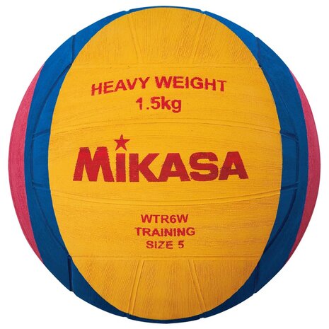 voordeelbundel (5+prijs) Waterpolo bal heren Mikasa overload W4000 1.5 kg size 5